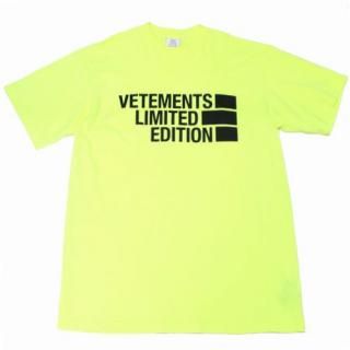 VETEMENTS ȥ 21SS Big Logo Limited Edition Tee  T XS 