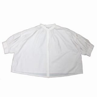 humoresque 桼쥹 21SS gather short sleeve 㥶硼ȥ꡼ Ⱦµ֥饦 եۥ磻