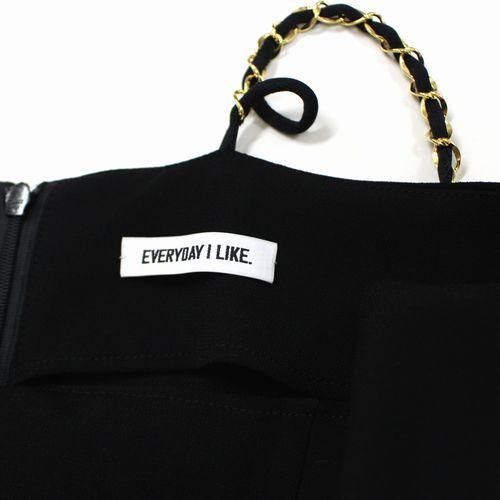極美品✨EVERYDAY I LIKE チェーンジャンプスーツ 黒36 23SS DeuxiemeClasse ドゥーズィエムクラス 23SS Chain ジャンプ