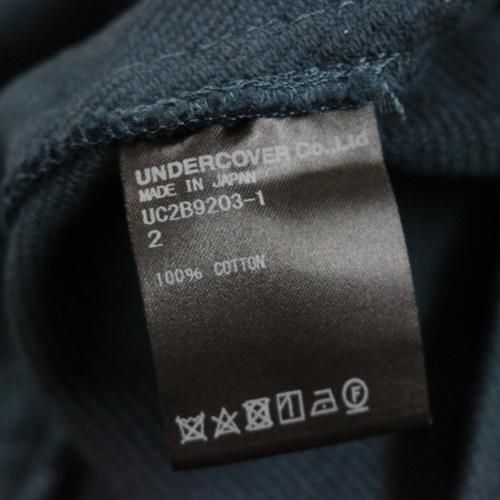 UNDERCOVER アンダーカバー 22AW 裾タチキリブルゾン 2 ネイビー
