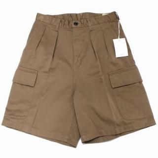 cantate 󥿡 22SS Satin Herringbone Cargo Shorts ƥإܡ󥫡硼 30 ֥饦