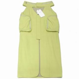 FUMIKA_UCHIDA եߥ  22SS Back Satin Over Skirt Long Хåƥ С  34 ԥ ꡼