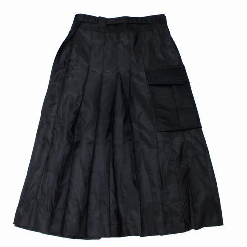Sacai プリーツスカート Sacai プリーツ スカート | ブラック | FARFETCH JP