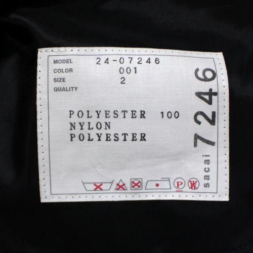 sacai サカイ 24SS Nylon Twill Skirt ナイロン ツイル プリーツ