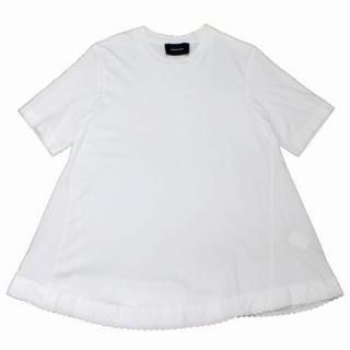Simone Rocha ⡼ͥ A-LINE T-SHIRT WITH TRIM A饤T  ȥ S ۥ磻