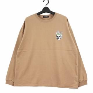 UNDERCOVER  BRIGITTE TANAKA С 24AW LS TEE URBAN FLOWER ĹµT 1 ١