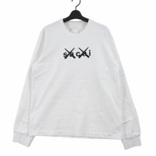 sacai  KAWS 21SS FLOCK PRINT LONG SLEEVE T-SHIRT T 3 ۥ磻