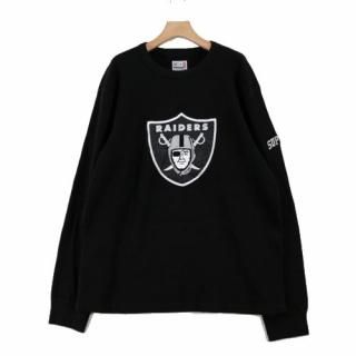 Supreme ץ꡼ 19SS NFL Raiders 47 Thermal ̥ե 쥤 ޥ åȥ L ֥å