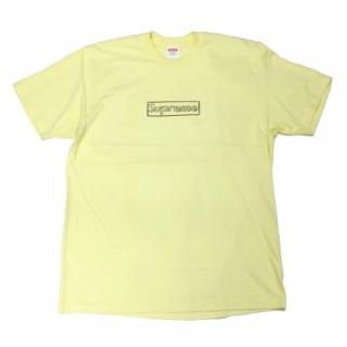 Supreme ץ꡼ 21SS KAWS Chalk Logo Tee  硼T L 