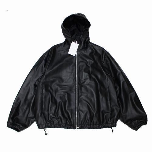 SSStein シュタイン 25SS LEATHER HOODED SHORT JACKET レザー