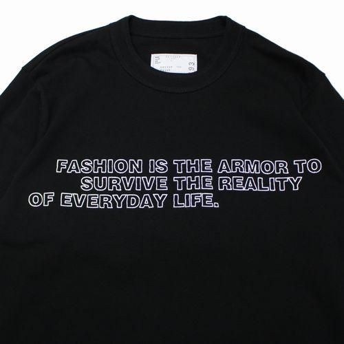 Sacai サカイ 24AW Bill Cunningham Graphic Embroidery L/S T
