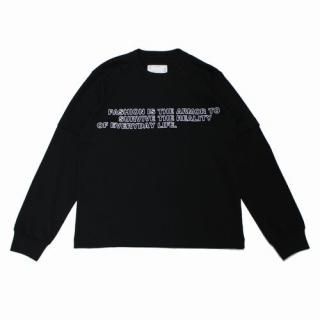 Sacai  24AW Bill Cunningham Graphic Embroidery L/S T-Shirt Ĺµ T 1 졼