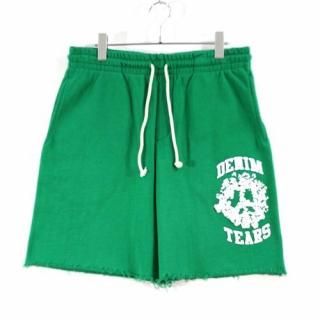DENIM TEARS ǥ˥ƥ 24SS Denim University Sweat Shorts åȥ硼 XL ꡼