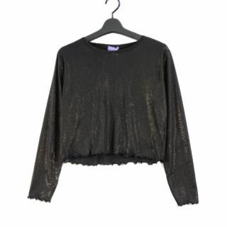 COOME  23AW GLITTER CROPPED TOP åץ åȥ M ֥å