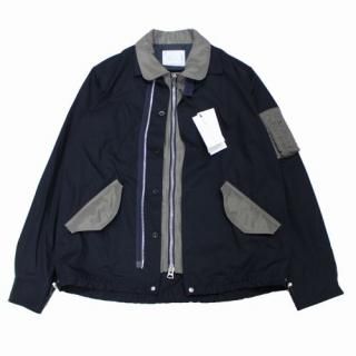 sacai  25AW Cotton Nylon Oxford Blouson 㥱å 4 ͥӡ