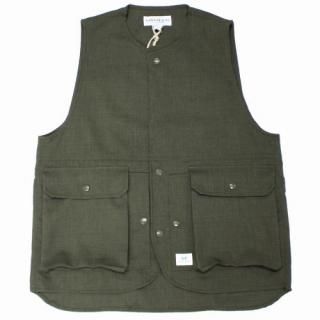 SASSAFRAS ե饹 25SS Cultivator Vest Woolino ١٥ S 
