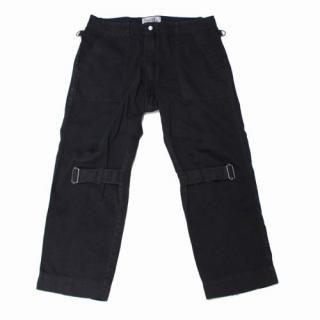 PEEL&LIFT ԡ&ե bondage trousers modern faded black ܥơѥ L ֥å