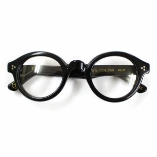 Lesca LUNETIER �쥹�� ��ͥƥ��� La Corb's Col.100 �ե졼�� 46-27 �֥�å�