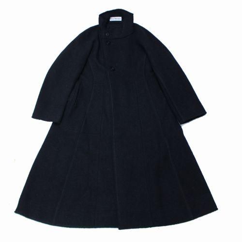 ISSEY MIYAKE イッセイミヤケ 22AW 縮絨コート 2 ブラック - ブランド