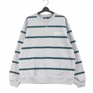 by Parra Хѥ 25SS Pristine striper crewneck sweatshirt å L 졼