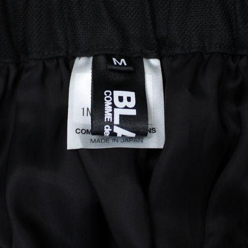 nm-1120) ブラック コムデギャルソン ラグラン 切り替え スカジャン