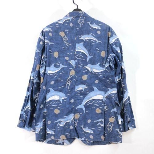 ENGINEERED GARMENTS (ka) 春夏 ベイカージャケット 総柄 ENGINEERED GARMENTS (ka) 春夏 ベイカージャケット 総柄