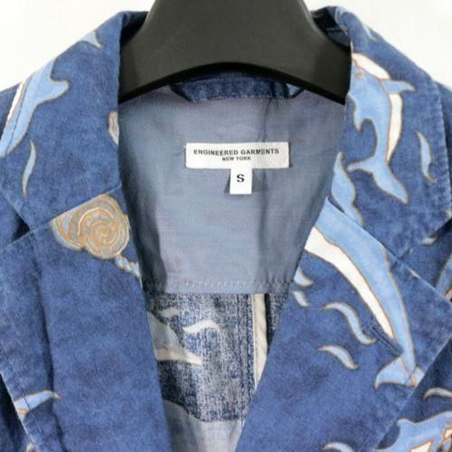 ENGINEERED GARMENTS イルカ 総柄 ジャケット ENGINEERED GARMENTS エンジニアードガーメンツ 16SS Baker