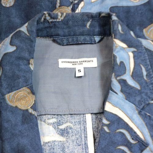 ENGINEERED GARMENTS イルカ 総柄 ジャケット ENGINEERED GARMENTS エンジニアードガーメンツ 16SS Baker