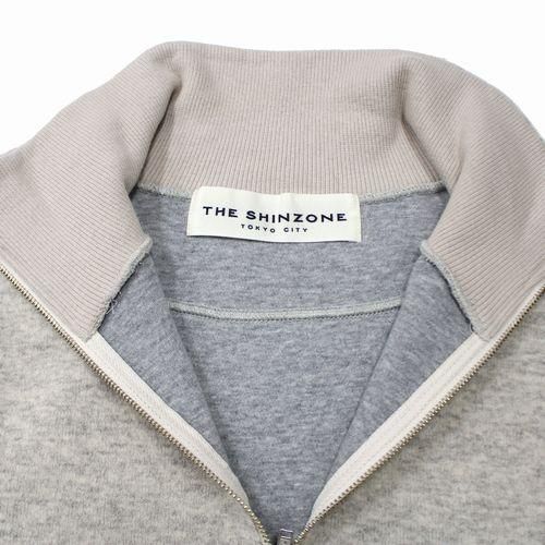 THE SHINZONE ザ シンゾーン 24AW HALF ZIP SWEATSHIRT ハーフジップ
