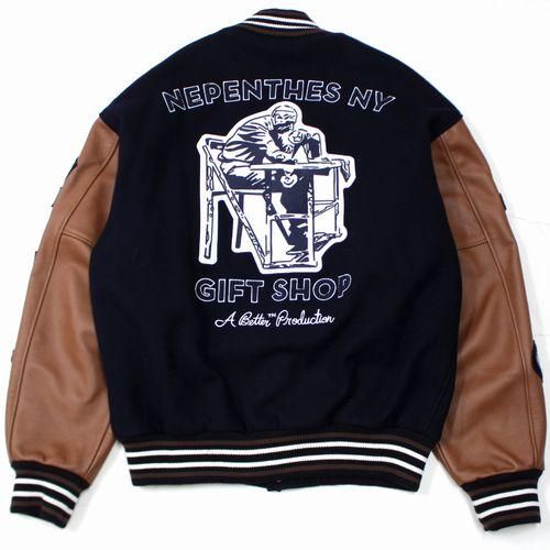 Better Gift Shop Roots スタジャン Better Gift Shop × Roots GALLERY AND GIFT SHOP ROOTS VARSITY