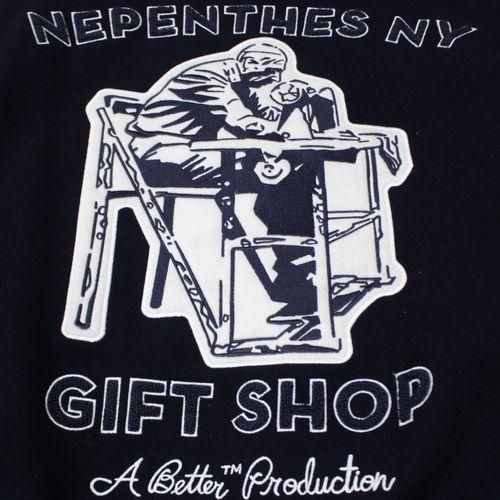 Better Gift Shop × Nepenthes × ROOTS varsity jacket