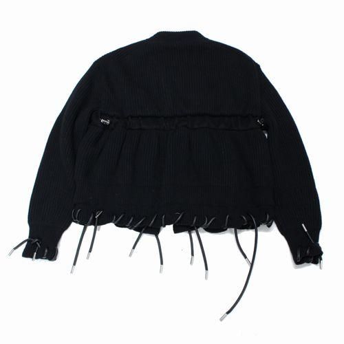 sacai ニットブルゾン sacai] Wool Knit Blouson – MaW SAPPORO