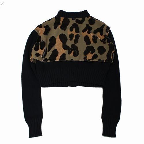 サカイ sacai ニット セーター タートルネック レオパード柄 アニマル柄 sacai（レオパード ・ ニット/セーター）のフリマアイテム一覧