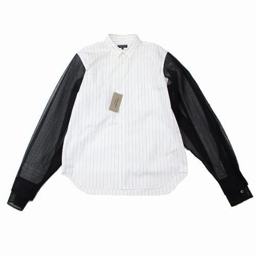comme des garcons homme plus ロングシャツ　チュール comme des garcons homme plus ロングシャツ チュール - メルカリ