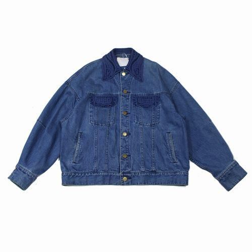 Mame Kurogouchi マメ クロゴウチ 21SS Oversized Embroidered Denim