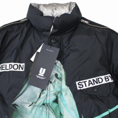 2着セット 23aw UNDERCOVER 3way ダウン ジャケット UNDERCOVER アンダーカバー 22AW LEATHER SLEEVE DOWN JACKET レザー