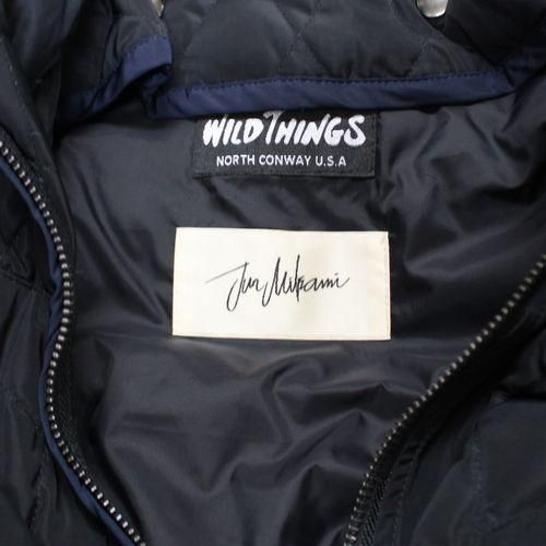 【ジュンミカミ× WILD THINGS】ダウンジャケット　ネイビー　21aw Jun Mikami WILD THINGS ジュンミカミ ワイルドシングス 21AW ダウン