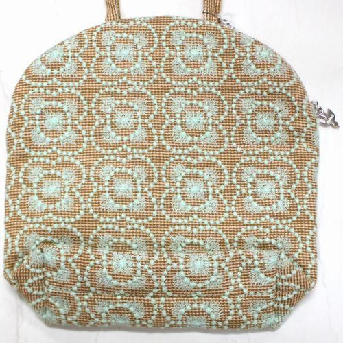 【激レア】ミナペルホネン マフィンバッグ キノコ レザー キャンバス 茶色 箱付 激レア】ミナペルホネン マフィンバッグ キノコ レザー