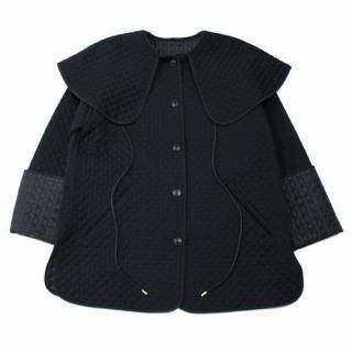 eLLa  quilting cape coat ƥ󥰥ץ ֥å