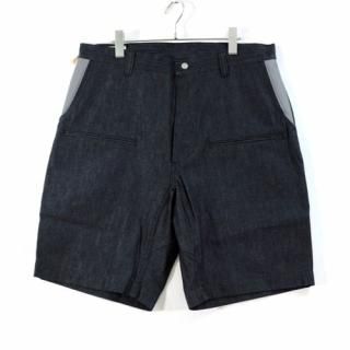 SASSAFRAS �����ե饹 23AW Weel Barrow Pants 1/2 8oz Denim ��������Х����ѥ�� L ����ǥ���