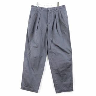 Graphpaper եڡѡ 22AW Suvin Chino Tuck Tapered Pants ӥ  å ơѡɥѥ 2 졼