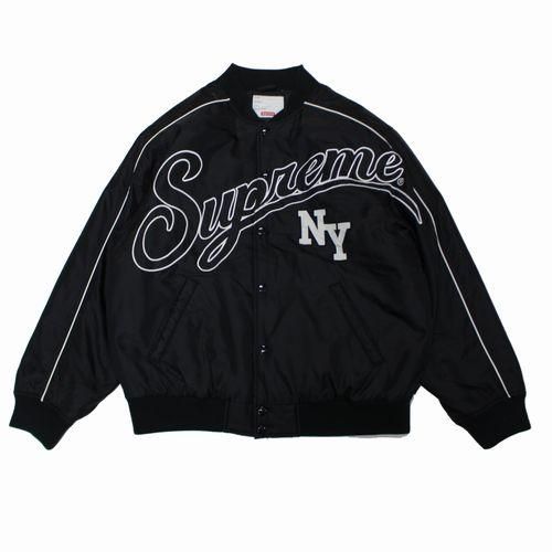 シュプリームのサテン調のスタジャン Supreme Thrasher Satin Varsity Jacket シュプリーム サテン