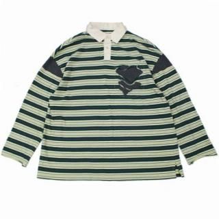 YARDEN �䡼�ǥ� 25SS Rugby shirt �饰�ӡ������ XL ���꡼��