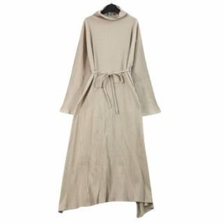 BASERANGE �١������ Lhasa Kaftan - Fleece Rib ���ե���ɥ쥹 ���ԡ��� �١����� S