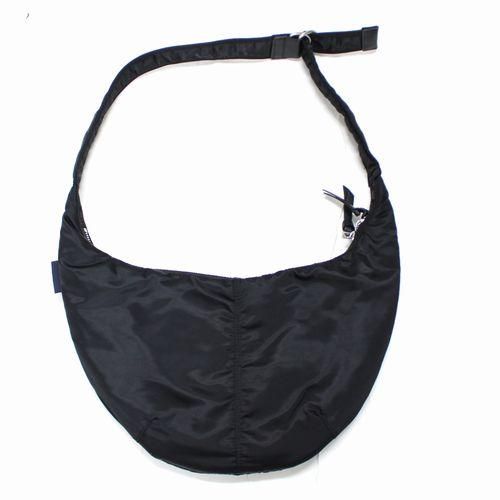 新品　25aw コムデギャルソンオム　ナイロンツイル　ショルダーバッグ　ブラック COMME des GARCONS HOMME コムデギャルソン オム 25AW COTTON