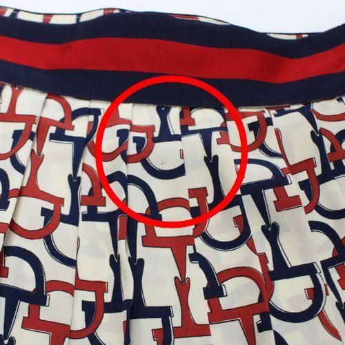 【専用　他者購入不可】GUCCI シェリーライン ホースビット プリーツスカート GUCCI グッチ シェリーライン ホースビット プリーツスカート 38