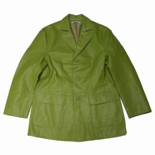 FUMIKA_UCHIDA �եߥ������� 24SS LEATHER HUNTING SINGLE JACKET �쥶�����㥱�å� 34 ���꡼��