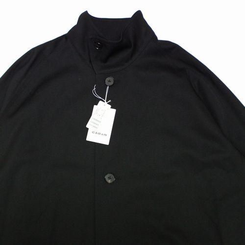CABaN キャバン ウールギャバジン スタンドカラーコート M