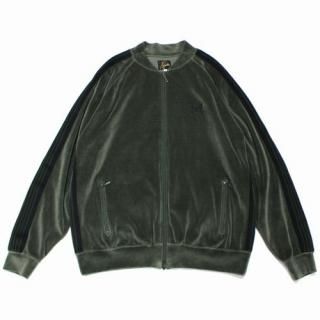 Needles ˡɥ륹 24AW R.C. Track Jacket - C/Pe Velour ٥ ȥå㥱å L 