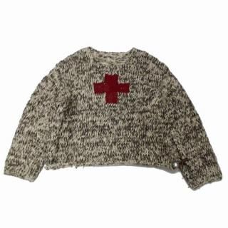 SUNSEA 󥷡 22AW ȬSWEATER ˥å 3 ֥饦 